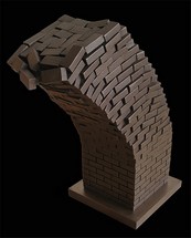 Babel - Bronze Skulptur